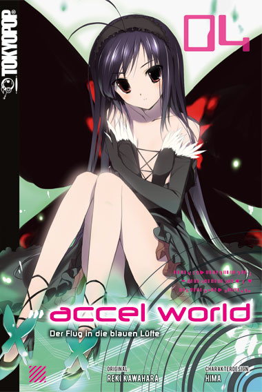 Cover des vierten Bandes von Accel World