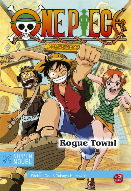 Cover der Light Novel One Piece Rogue Town