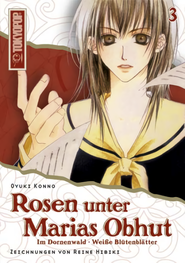 Cover des 3. Bandes von Rosen unter Marias Obhut - Light Novel