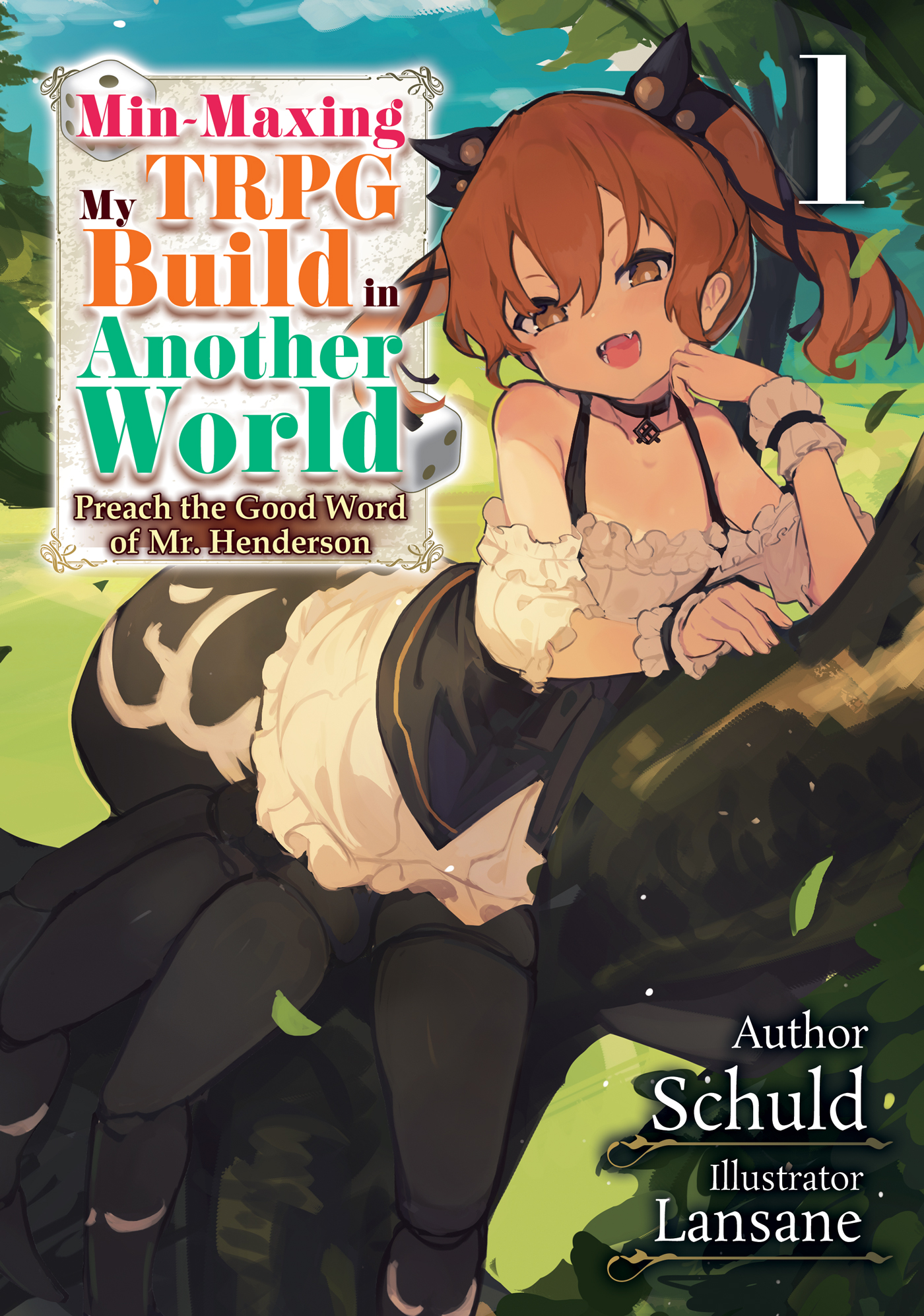 Cover des 1. Bandes Min-Maxing My TRPG Build in Another World