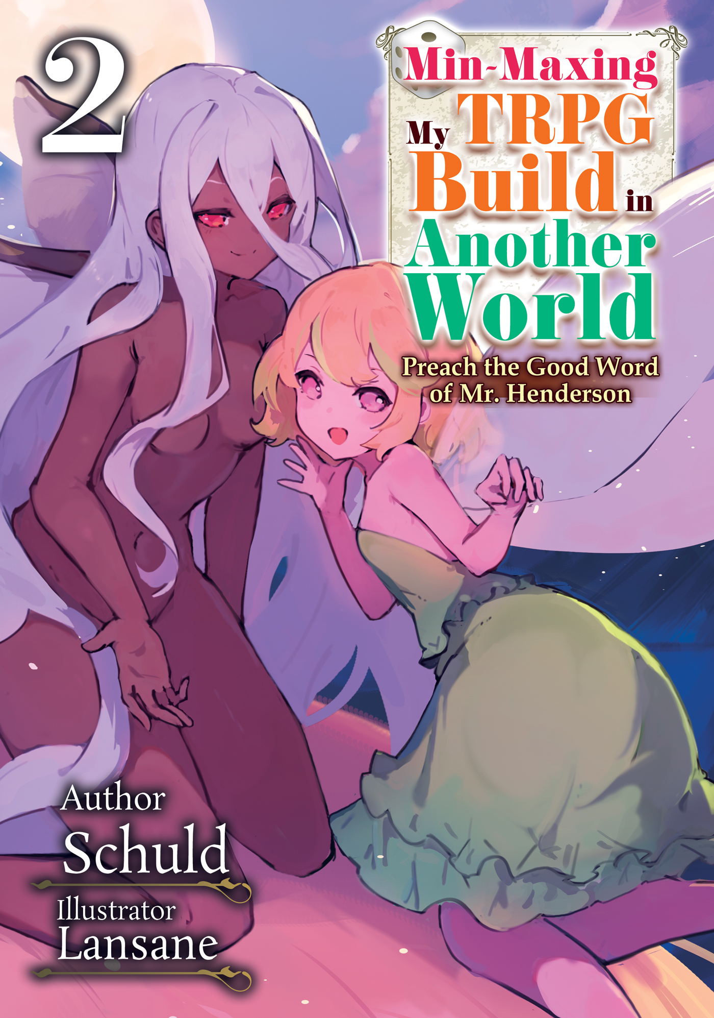 Cover des 2. Bandes Min-Maxing My TRPG Build in Another World