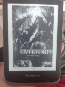 Das Cover des Overlord ist in diesem Bild nun mittig zentriert.