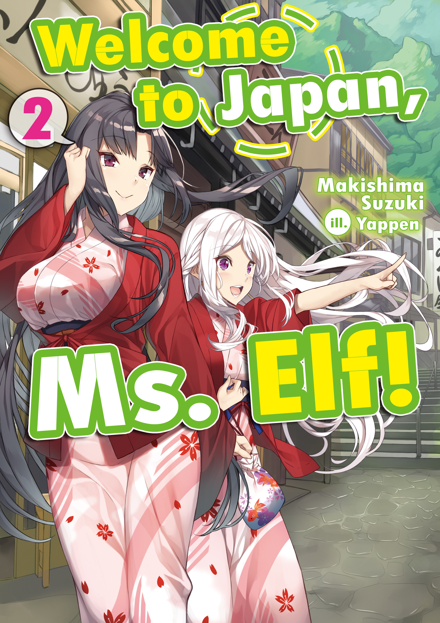 Cover des 2. Bandes von Welcome to Japan, Ms. Elf!